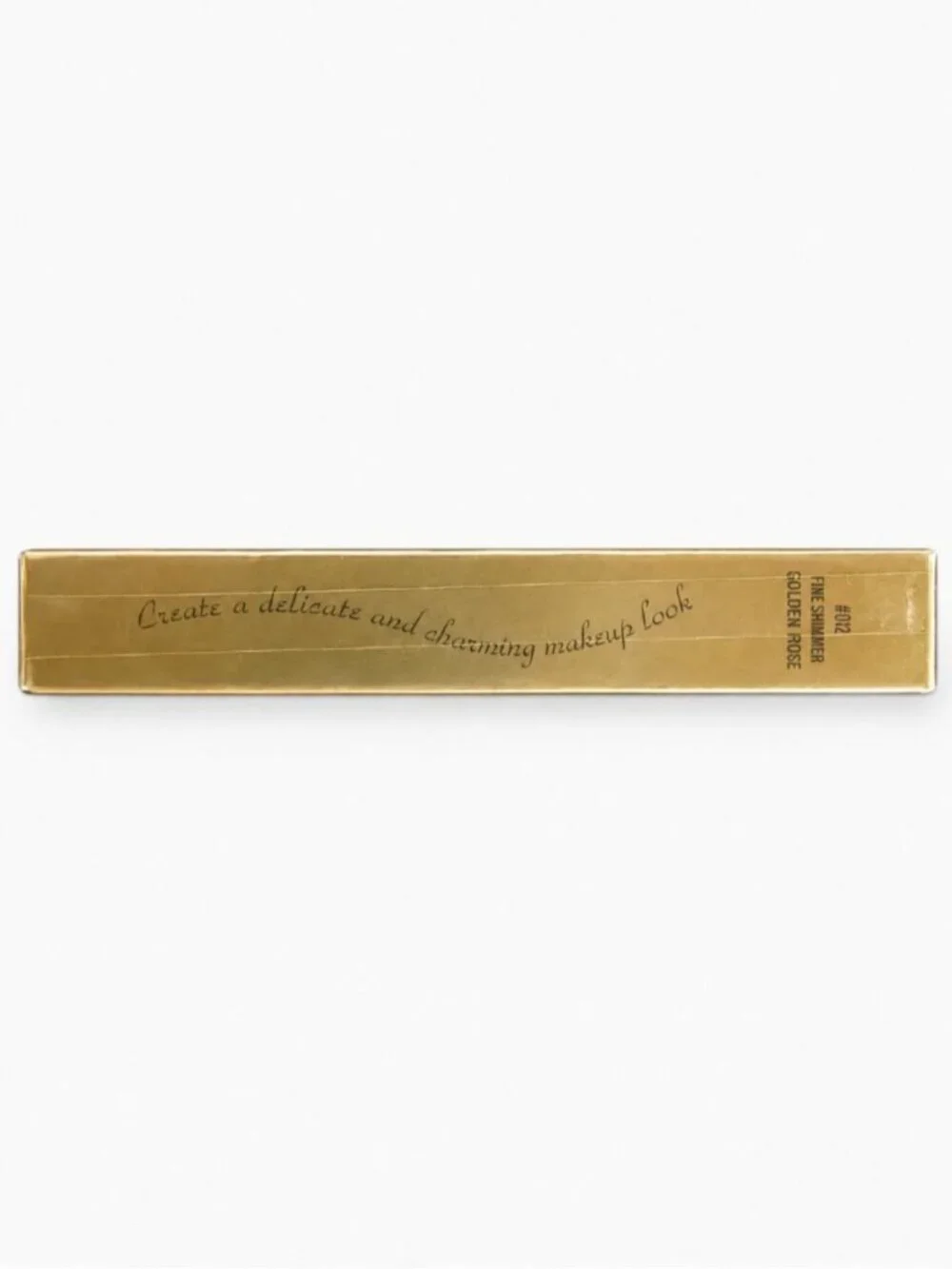 ZaiDoc Three-Color Eyeshadow Stick #02 Fine Shimmer Golden Rose 3.5g Makeup